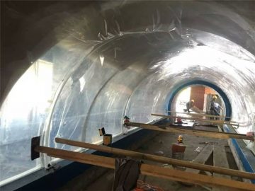 Персонализиран акрилен проект за тунелни акрилни пластмаси